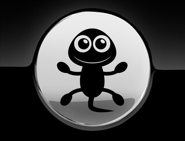 Adorable Lizard Fuel Cap Car Sticker