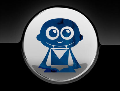 Adorable Vampire Fuel Cap Car Sticker
