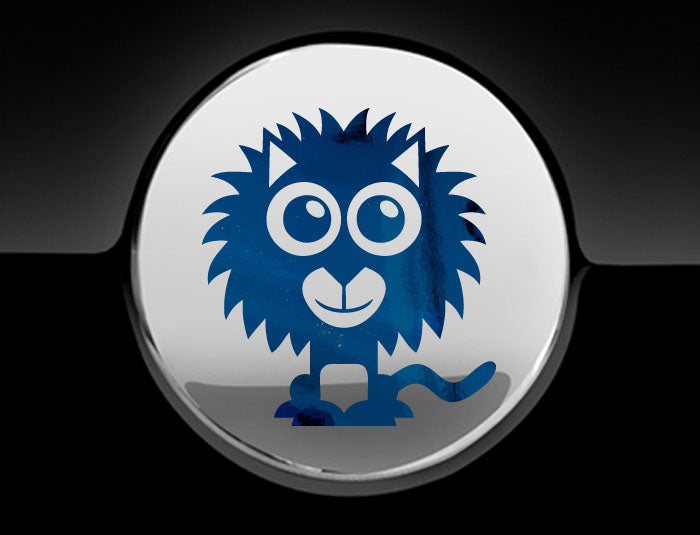 Adorable Lion Fuel Cap Car Sticker