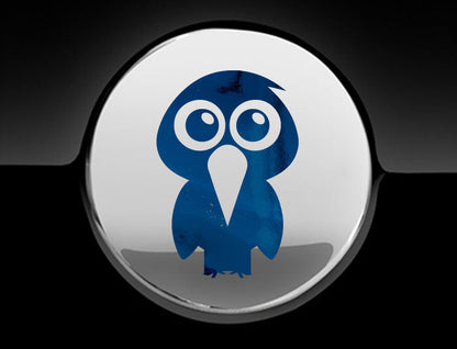 Adorable Hawk Fuel Cap Car Sticker