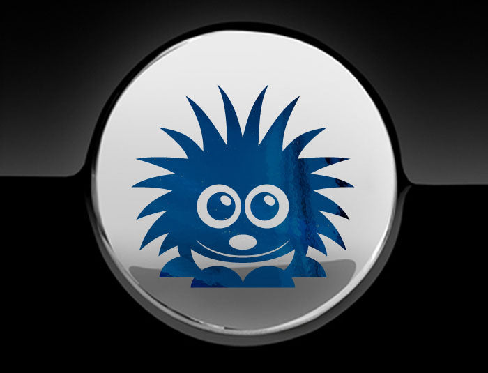 Adorable Hedgehog Fuel Cap Car Sticker