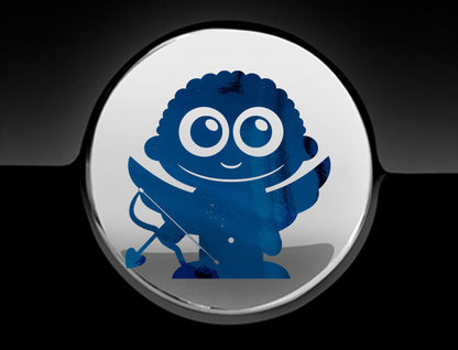 Adorable Cupid Fuel Cap Car Sticker