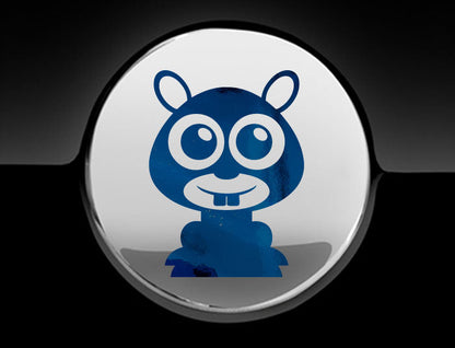 Adorable Mole Fuel Cap Car Sticker