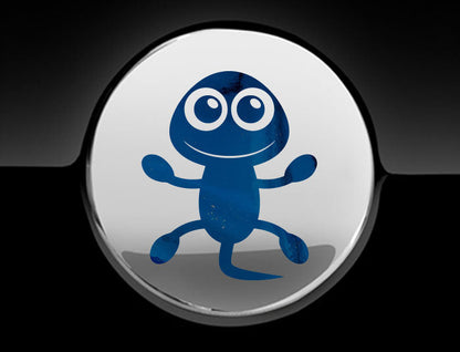 Adorable Lizard Fuel Cap Car Sticker