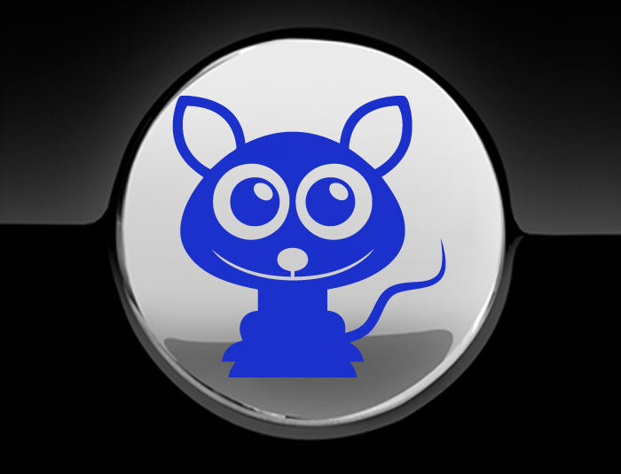 Adorable Rat Fuel Cap Car Sticker