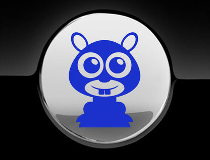 Adorable Mole Fuel Cap Car Sticker