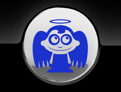 Adorable Angel Fuel Cap Car Sticker