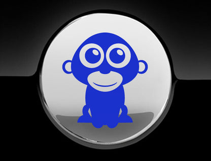 Adorable Gorilla Fuel Cap Car Sticker