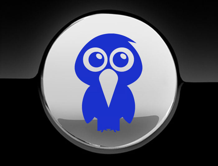 Adorable Hawk Fuel Cap Car Sticker
