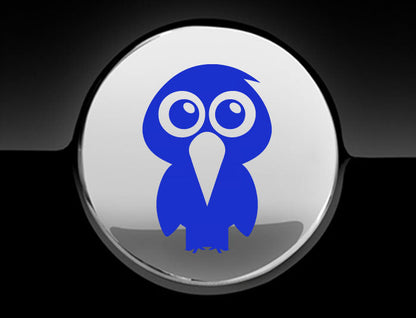 Adorable Hawk Fuel Cap Car Sticker