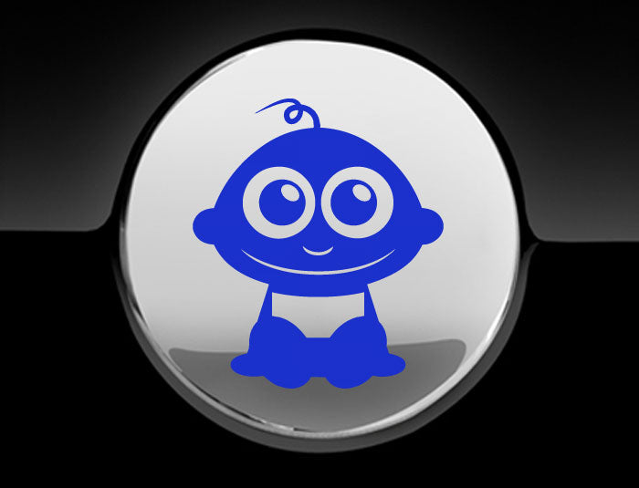 Adorable Baby Fuel Cap Car Sticker