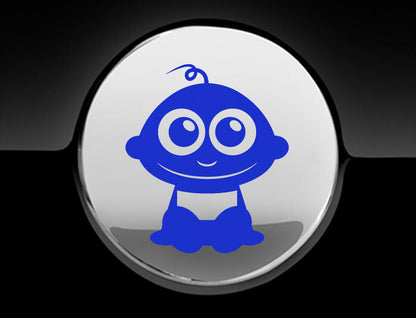 Adorable Baby Fuel Cap Car Sticker