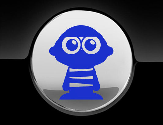 Adorable Mummy Fuel Cap Car Sticker