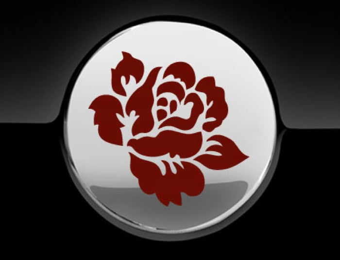 English Rose Fuel Cap Cover Car Sticker