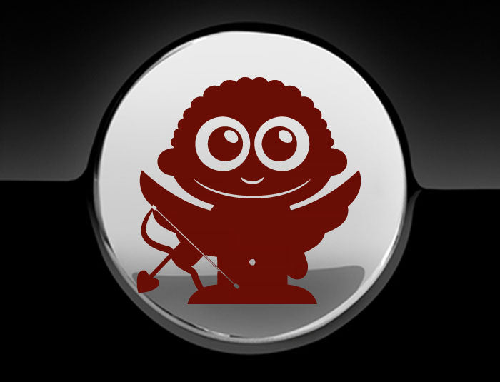 Adorable Cupid Fuel Cap Car Sticker