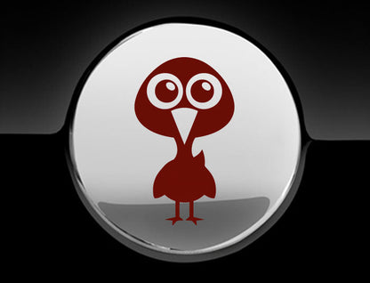 Adorable Goose Fuel Cap Car Sticker