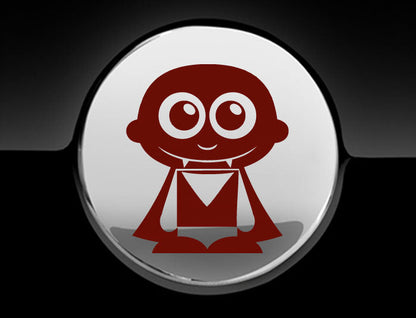 Adorable Vampire Fuel Cap Car Sticker
