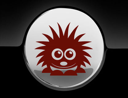 Adorable Hedgehog Fuel Cap Car Sticker