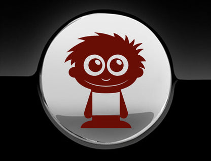 Adorable Kid Fuel Cap Car Sticker