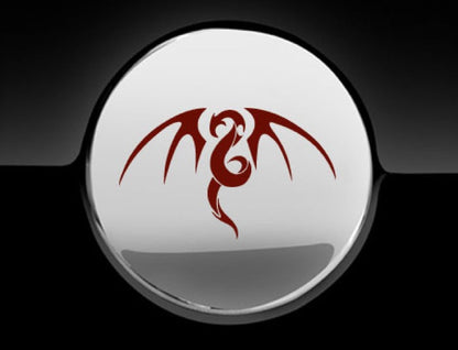 Tribal Dragon Fuel Cap Cover Car Sticker