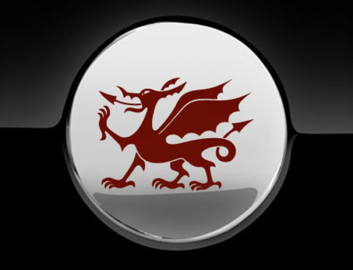 Welsh Dragon Cymru Fuel Cap Cover Car Sticker