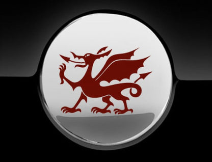 Welsh Dragon Cymru Fuel Cap Cover Car Sticker