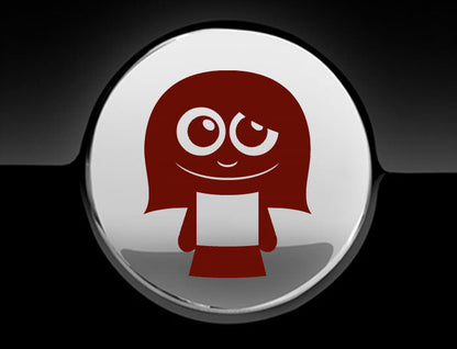 Adorable Mom Fuel Cap Car Sticker
