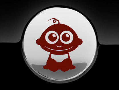 Adorable Baby Fuel Cap Car Sticker