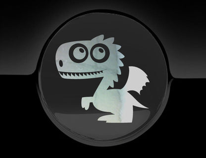 Adorable Dragon Fuel Cap Car Sticker