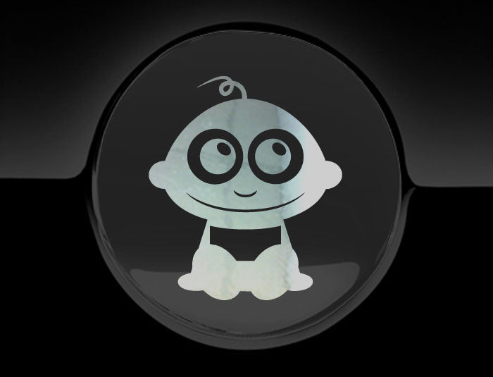 Adorable Baby Fuel Cap Car Sticker
