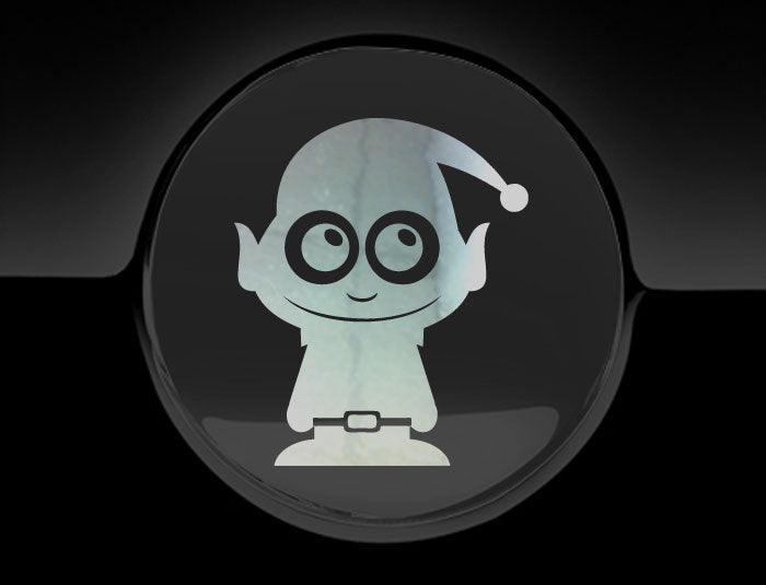 Adorable Elf Fuel Cap Car Sticker