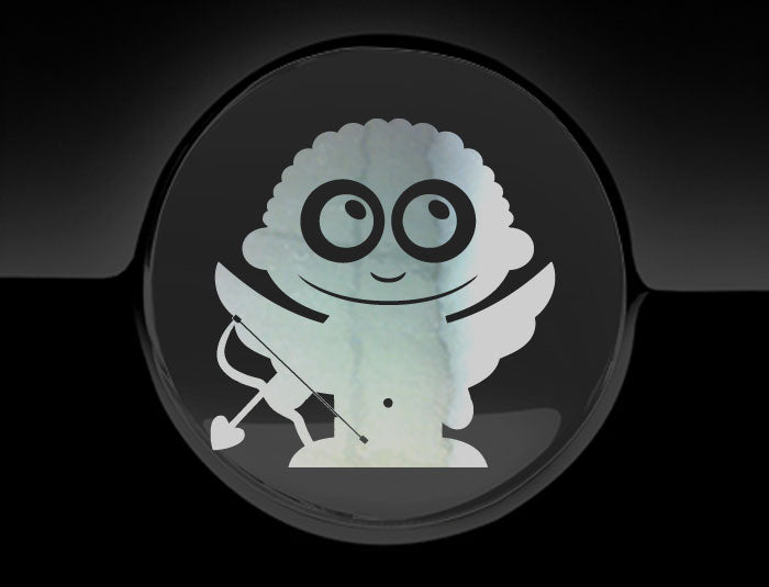 Adorable Cupid Fuel Cap Car Sticker
