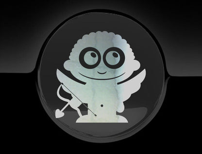 Adorable Cupid Fuel Cap Car Sticker