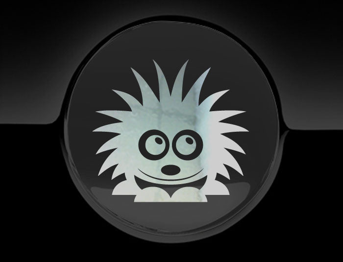 Adorable Hedgehog Fuel Cap Car Sticker