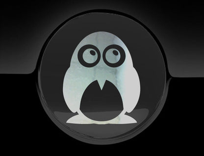 Adorable Penguin Fuel Cap Car Sticker