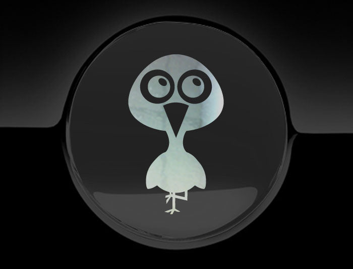 Adorable Flamingo Fuel Cap Car Sticker