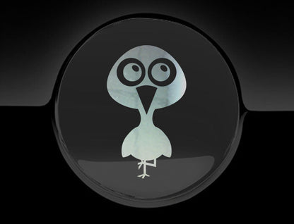 Adorable Flamingo Fuel Cap Car Sticker