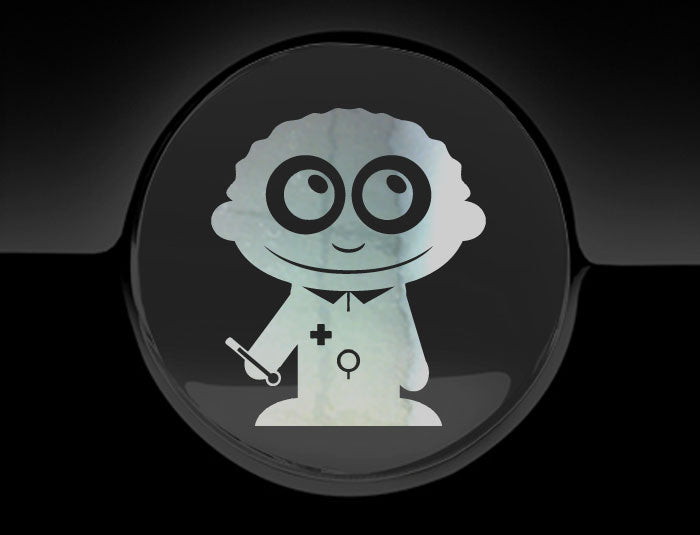 Adorable Doctor Fuel Cap Car Sticker