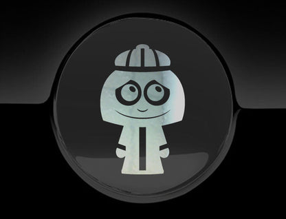 Adorable Queen Fuel Cap Car Sticker