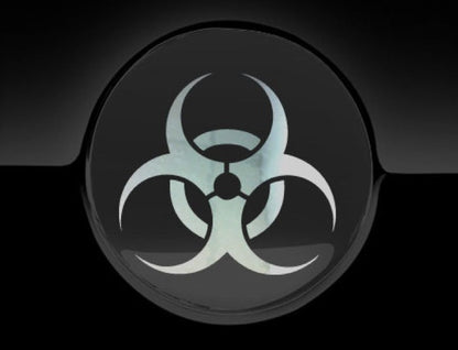 Biohazard Fuel Cap Cover Car Sticker