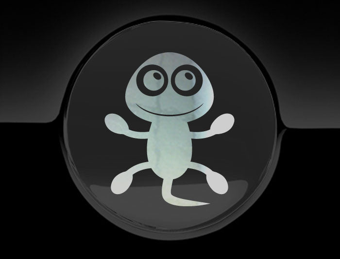 Adorable Lizard Fuel Cap Car Sticker