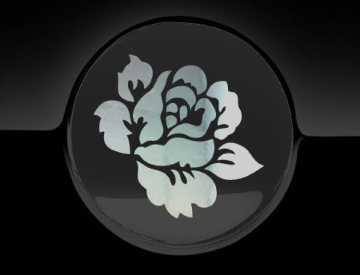 English Rose Fuel Cap Cover Car Sticker