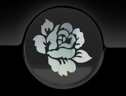 English Rose Fuel Cap Cover Car Sticker