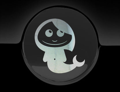 Adorable Mermaid Fuel Cap Car Sticker