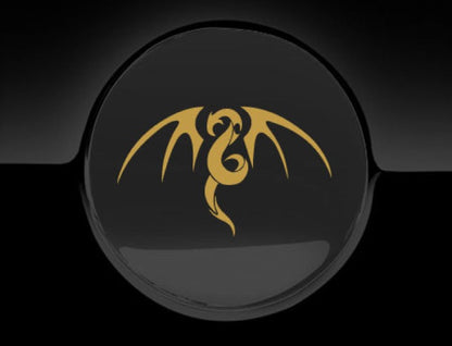 Tribal Dragon Fuel Cap Cover Car Sticker
