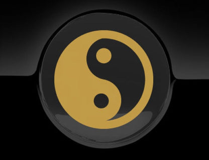 Yin Yang Fuel Cap Cover Car Sticker