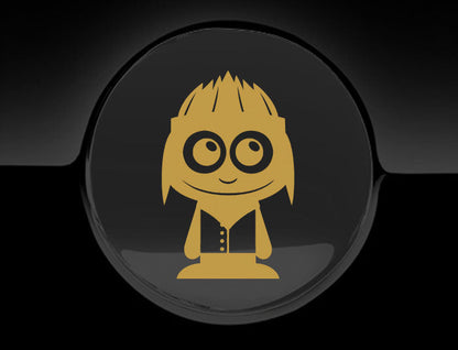 Adorable Chief Fuel Cap Car Sticker