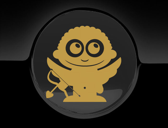 Adorable Cupid Fuel Cap Car Sticker