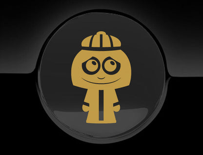 Adorable Queen Fuel Cap Car Sticker