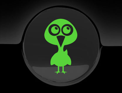 Adorable Goose Fuel Cap Car Sticker